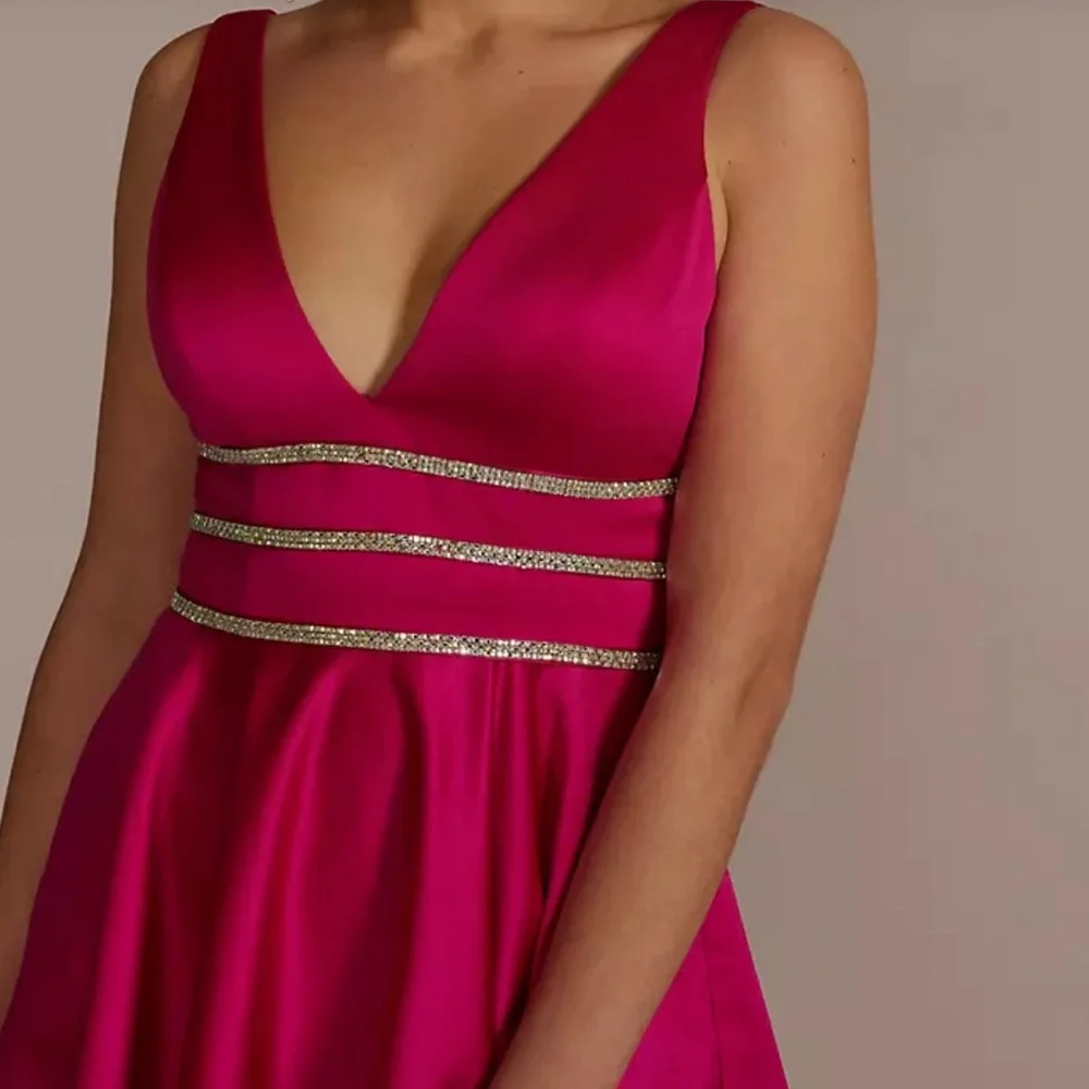 Jules & Cleo Homecoming dress Begonia Size 8 NWT - Picture 3 of 11